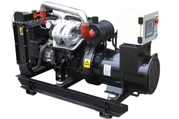 Cheap 12kw 24v Gas Powered Generator , Cummins Generator Set 3 Phases 4 Lines for sale
