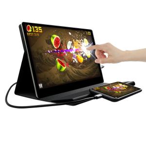 13.3 Inch Ultra Thin 10 Points Touch IPS 1080P HDMI USB Type C Portable Monitor