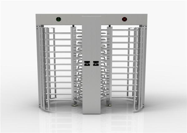 Cheap Entrance Control Security Full Height Turnstile Turn Style Door With Double Passage for sale