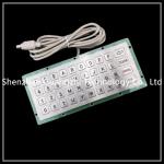 Outdoor Embedded Numeric Keypad Ip65 40 Keys Type For Kiosk / Elevator / Atm