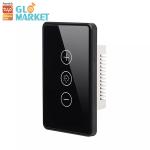 Tuya Smart Wifi Dimmer Switch US Standard Touch Panel App Control With Alexa