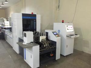 Printed Boxes / Folding Cartons Quality Control Machine With Automatic Stacking System