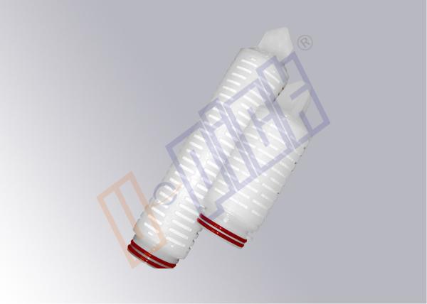 Cheap Durable Hydrophobic Membrane Filter / 0.01 Micron Pleated Water Filter Cartridge for sale