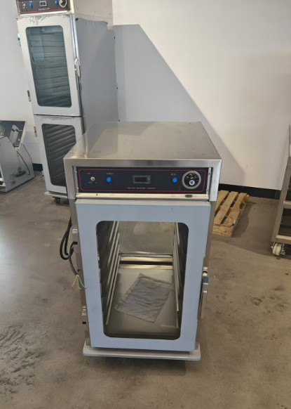 7 Trays Electric Glass Door Two Side Open Commercial Food Warmer Holding Cabinet