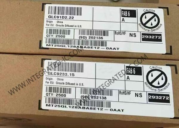 Cheap MT25QL128ABA8E12-0AAT Memory IC Chip 128Mbit Non Volatile NOR Flash Memory IC TBGA24 for sale