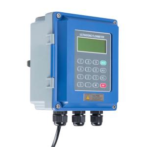 Best Digital Wall Mounted Tri Clamp Ultrasonic Flow Meter Fixed Volumetric Flow wholesale