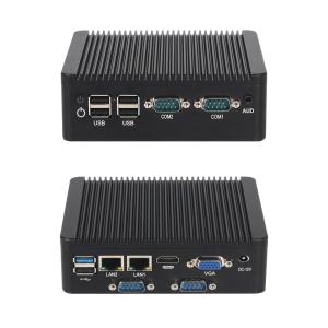 Best Dual LAN 4 COM Industrial Mini PC With Intel Celeron N2840 Processor And DDR3L wholesale