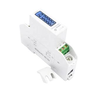 LCD Display Small volume Single phase electronic Energy Meter 230V 5(100)A Digital Energy Meter