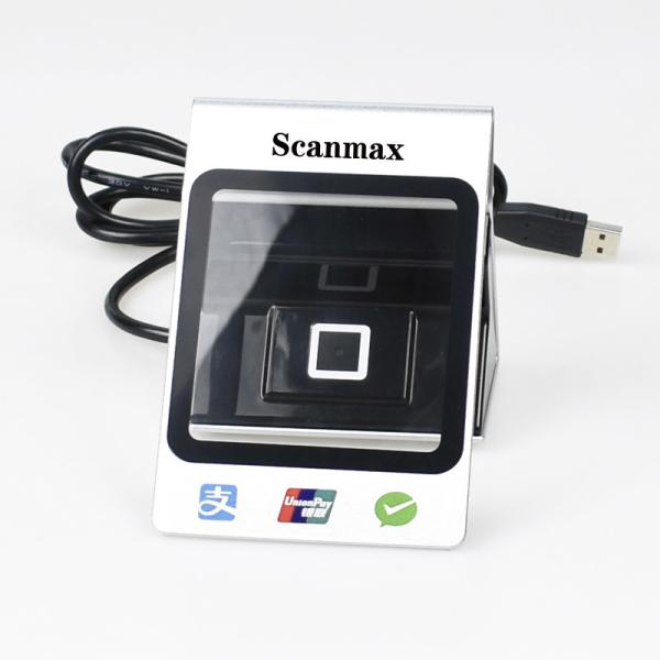 Cheap Desktop Payment HID KBW QR Square Box Code Scanner Alipay 2D Code Reader for sale