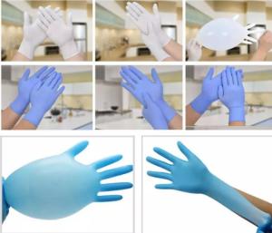 Best Breathable Exam Bulk Nitrile Disposable Gloves Medium wholesale