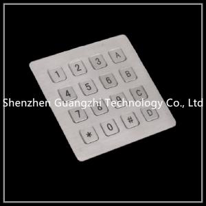 Best Matrix Type Industrial Numeric Keypad Ip65 Watertight For Access Control System wholesale