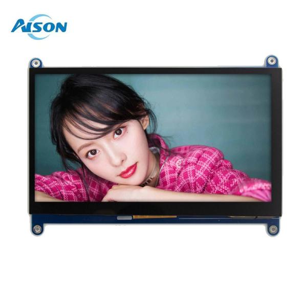 Cheap 7 Inch 1024X60 HDMI Capacitive Touch Screen Transmissive Raspberry Pi for sale
