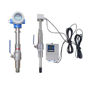 China Magnetic Insertion Flow Meter Electromagnetic Flowmeter Plug on sale