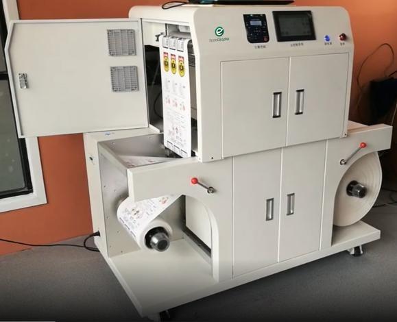 Cheap Efficient Automatic CMYK Digital Label Printer 320mm Media Width for sale