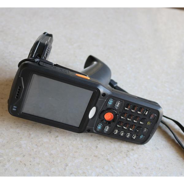 Cheap Impinj R2000 Handheld UHF RFID Reader Scanner 3.5 Inch TFT LCD For Warehouse for sale