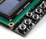 LCD 2x16 (Blue) Display keypad LCD Shield with 6 push buttons LCD display module