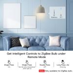 Tuya Zigbee 3v Smart Button Switch Wireless Remote One Key Control Multi Scene