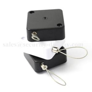Best Plastic Square Shape Anti-Theft Recoiler with Adjustable Loop Cable End wholesale