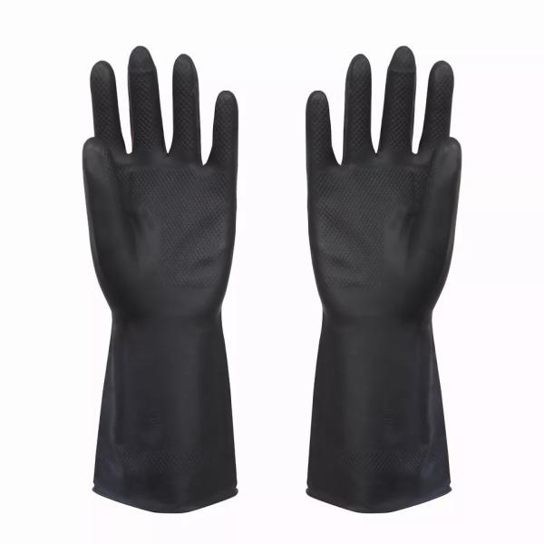 Cheap Nitrile assembly clamping safety gloves, smooth black nitrile coating industry work gloves for sale
