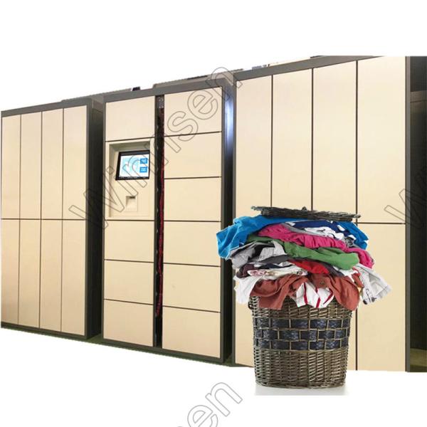 Cheap Remote Control System Outdoor Laundry Locker With Multi Languages Ui Software for sale