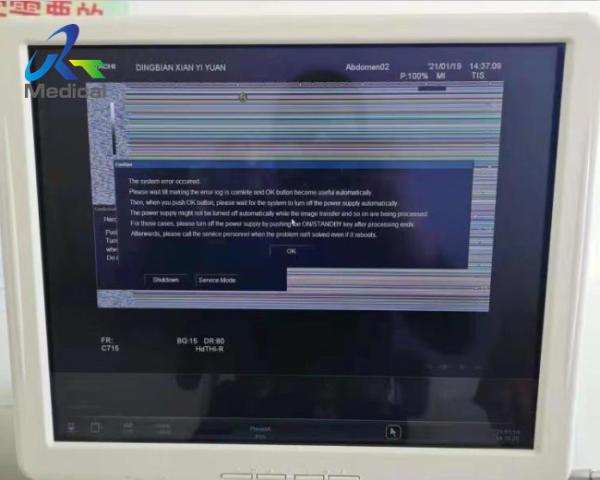 Cheap Hitachi HI VISION Report Error And Show Blurred Ultrasound Machine Repair Replace Cell Board for sale