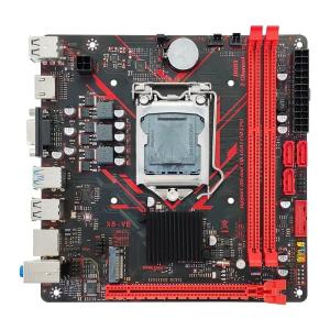 Best cheap computer motherboard wholesale DDR3 INTEL LGA1150 Motherboard H81 X8-VB-V2.0 4th GEN CPU Supported wholesale