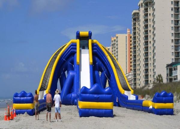 Cheap Amazing Large Inflatable Slide / Giant Inflatable Pool Slide For Child for sale