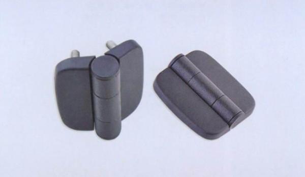 Cheap back-flap hinge high quality CL042 Black Hinge with cover screw-on hinge for sale