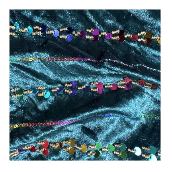 Cheap Luxury Bead Flower Design African Velvet Lace Fabric With Shinny Sequin Embroidery For Clothing for sale