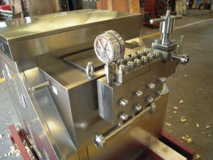 High Pressure Dairy Homogenizer With Manual Operating Weare Resistance
