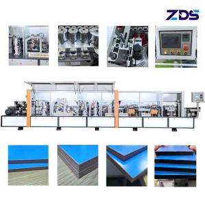 Automatic PVC Pre Milling Edge Banding Machine Double Glue Pot Edgebander Machine