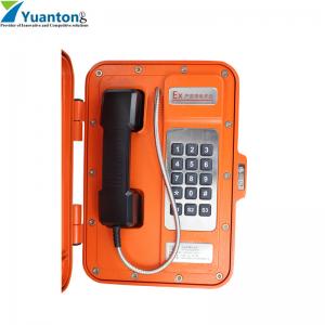 China Noise 60dB Hazardous Areas Telephone Wall Mounted Flame Proof on sale