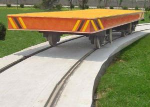 Best Workshop Use Heavy Duty Motorized Rail Cart Trolley With 16 Ton / Push Button Control wholesale