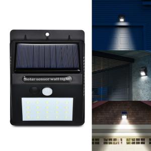 Best 3 Modes Solar Powered LED Wall Light , Solar Powered Security Light With Motion Sensor wholesale