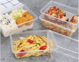 Best Stackable BPA Free Food Container Disposable Plastic Microwavable With Lid wholesale