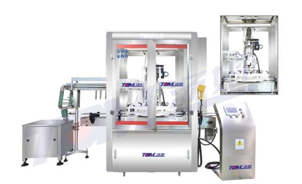 Cheap 2000 BPH Detergent Trigger Cap Capping Machine Automatic for sale