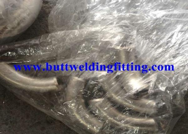 304 316 Seamless Stainless Steel Tube Round Shape Bending 180 Degree Cold Drawn