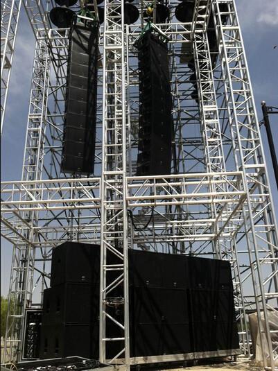 Cheap Line Array Sound System And Light truss System Lighting Truss System Silver for sale