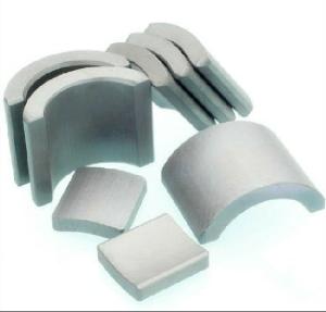 China Corrosion Resistance Ferrite Arc Magnets OEM Ferrite Segment Magnets ISO TS16949 on sale