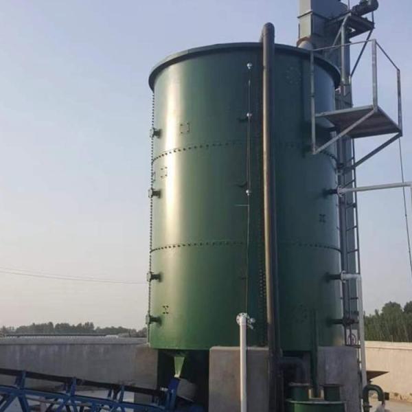 Cheap Farm Waste Anaerobic Digester Tank 800m3 Small Scale Biogas Digester for sale