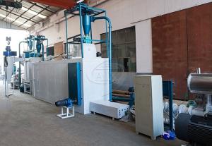 Best Floating Type Fish Food Processing Line 300-400kg/H Capacity With Accurate Control wholesale