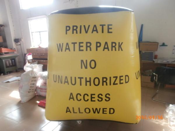 Cheap Inflatable Temple / Inflatable Water Tubes With Customized Printing for sale