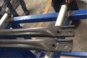 Best 18 Stations Sheet Roll Forming Machine Ringlock Scaffolding Standing Tube Punching Machine wholesale