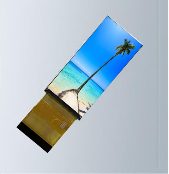 Cheap 2.35 Inch TFT Display Module 222x480 Resolution MIPI / RGB / SPI Interface Brightness 500c/D for sale