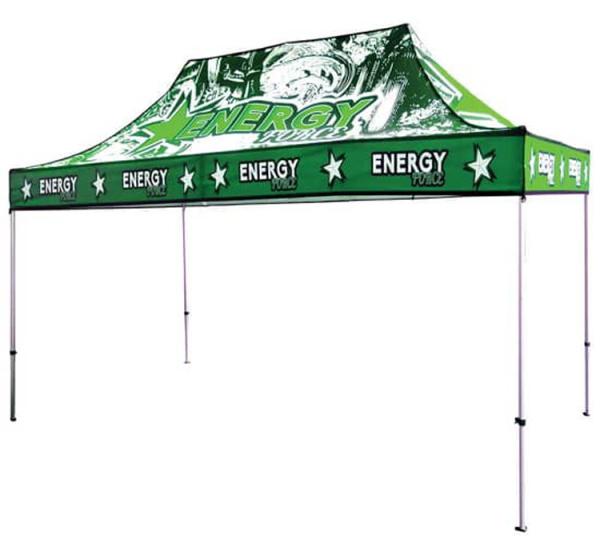 Cheap Pop Up Advertising Folding Tent 3x6 Aluminum Structure Simple Assembly for sale