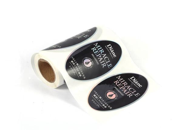 Cheap Moisture Custom Adhesive Labels Environment Friendly With Glossy Varnishing Surface for sale