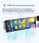Video Player 6.86" Car Screen Player with Android Auto GPS Navigation and Radio