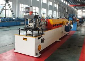 China Garage Door Roll Forming Machine , Rolling Shutter Making Machine 380V 50Hz on sale