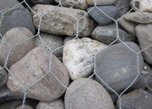 Easy Installation Galvanized Gabion Mesh Baskets 1.0 X 1.0 X 0.5m Gabion Rock Cage Retaining Wall