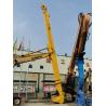 Factory Direct Sale High Efficiency Customization Overlength Long Boom Clamshell Telescopic Arm For Excavator for sale